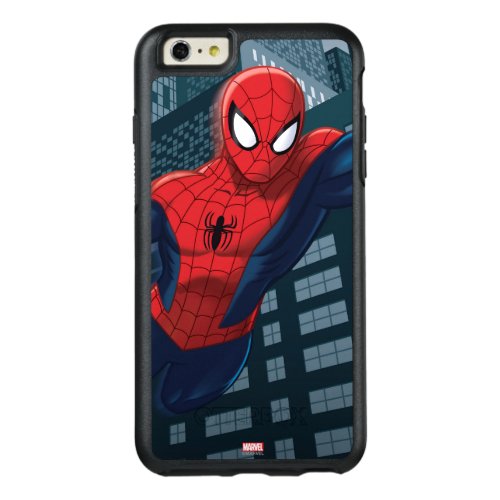Spider_Man Swinging Through Downtown OtterBox iPhone 66s Plus Case