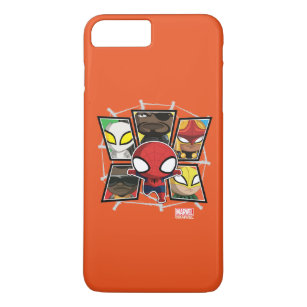 Spider-Man Team Heroes Mini Group iPhone 8 Plus/7 Plus Case