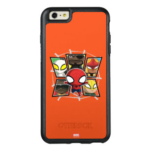 Spider-Man Team Heroes Mini Group OtterBox iPhone 6/6s Plus Case
