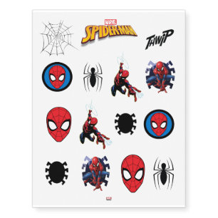 Spider-Man Temporary Tattoos