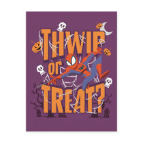 Spider-Man "Thwip or Treat?" Postcard