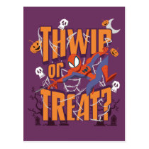 Spider-Man "Thwip or Treat?" Postcard