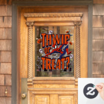 Spider-Man "Thwip or Treat?" Window Cling