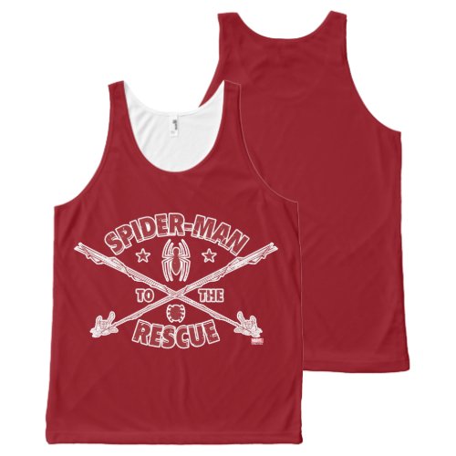 Spider_Man To The Rescue All_Over_Print Tank Top