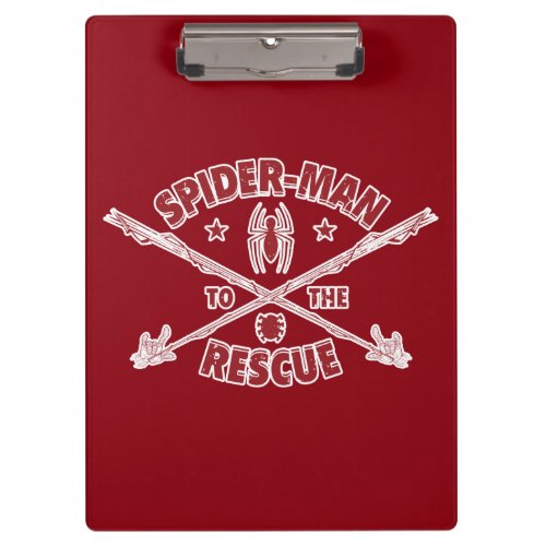 Spider_Man To The Rescue Clipboard
