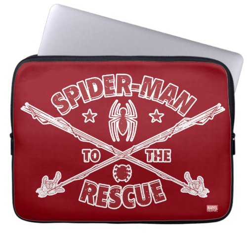Spider_Man To The Rescue Laptop Sleeve