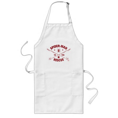Spider_Man To The Rescue Long Apron
