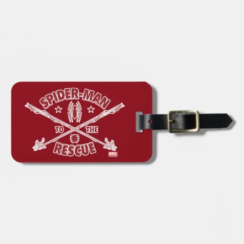 Spider_Man To The Rescue Luggage Tag