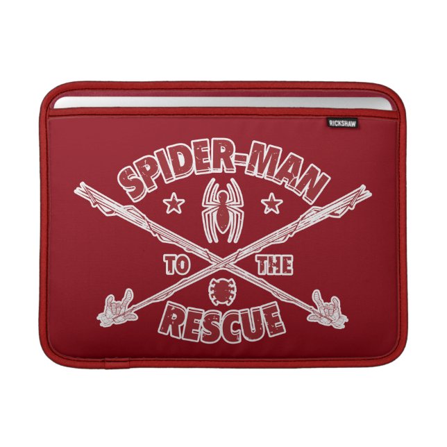 Spider-Man To The Rescue MacBook Air Sleeve (Front Device)