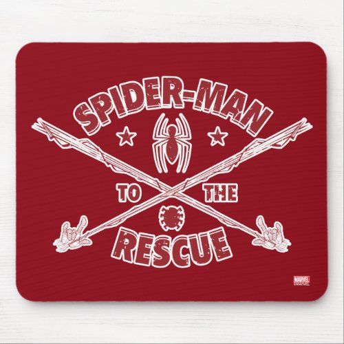 Spider_Man To The Rescue Mouse Pad