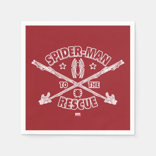 Spider_Man To The Rescue Napkins