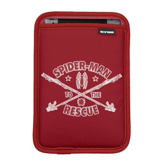 Spider-Man To The Rescue Sleeve For iPad Mini (Front Device)