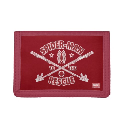 Spider_Man To The Rescue Trifold Wallet