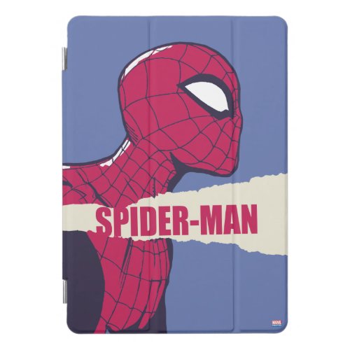 Spider_Man Torn Page Name Graphic iPad Pro Cover