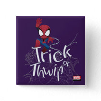 Spider-Man "Trick or Thwip" Button