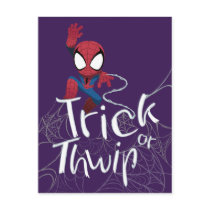 Spider-Man "Trick or Thwip" Postcard