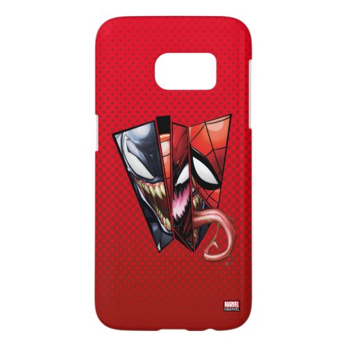Spider_Man  Venom Carnage  Spider_Man Cutout Samsung Galaxy S7 Case