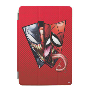 Spider-Man   Venom, Carnage, & Spider-Man Cutout iPad Mini Cover