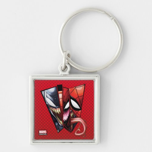 Spider_Man  Venom Carnage  Spider_Man Cutout Keychain