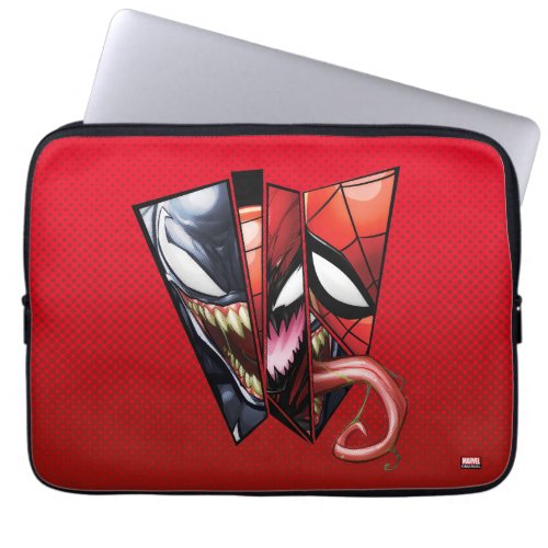 Spider_Man  Venom Carnage  Spider_Man Cutout Laptop Sleeve