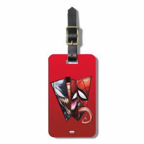 Spider-Man | Venom, Carnage, & Spider-Man Cutout Luggage Tag