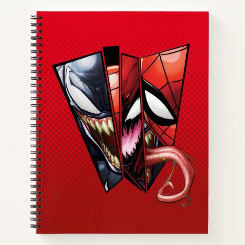 Spider_Man  Venom Carnage  Spider_Man Cutout Notebook