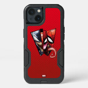 Spider-Man Venom, Carnage, & Spider-Man Cutout iPhone 13 Case