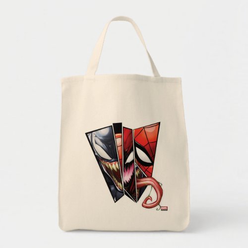 Spider_Man  Venom Carnage  Spider_Man Cutout Tote Bag