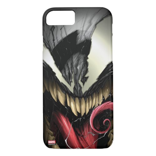 Spider_Man  Venom Close_Up iPhone 87 Case