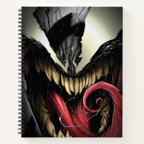 Spider_Man  Venom Close_Up Notebook