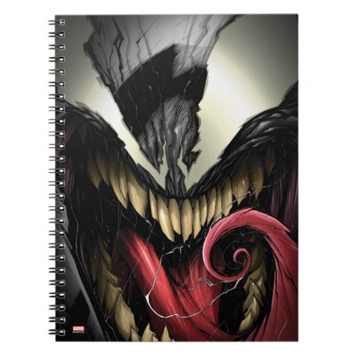 Spider_Man  Venom Close_Up Notebook