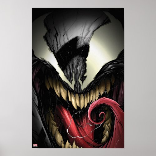Spider_Man  Venom Close_Up Poster