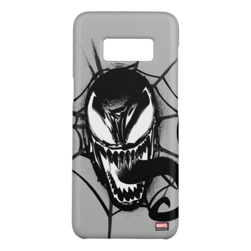 Spider_Man  Venom Head In Web Graphic Case_Mate Samsung Galaxy S8 Case