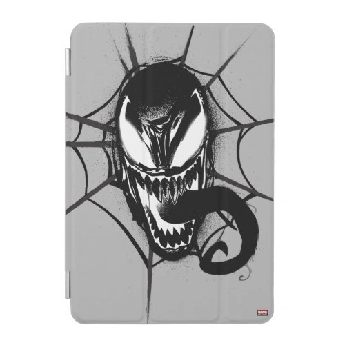 Spider_Man  Venom Head In Web Graphic iPad Mini Cover