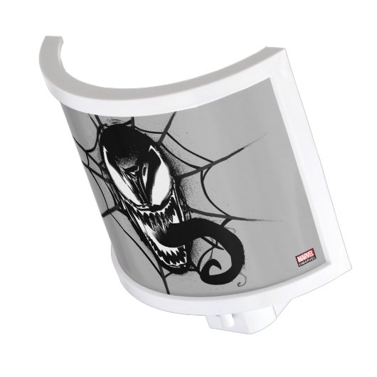 Spider-Man | Venom Head In Web Graphic Night Light (Angled)