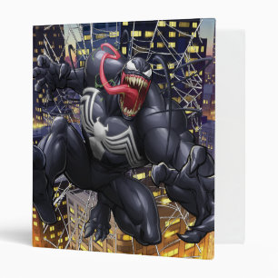 Spider-Man   Venom Leaping Forward 3 Ring Binder