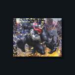 Spider-Man | Venom Leaping Forward Canvas Print<br><div class="desc">Check out this character art of Venom leaping forward to attack!</div>
