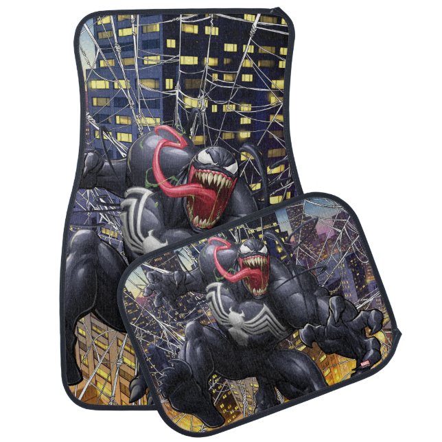 Spider-Man | Venom Leaping Forward Car Floor Mat (Set)