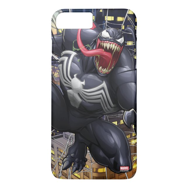 Spider-Man | Venom Leaping Forward Case-Mate iPhone Case (Back)