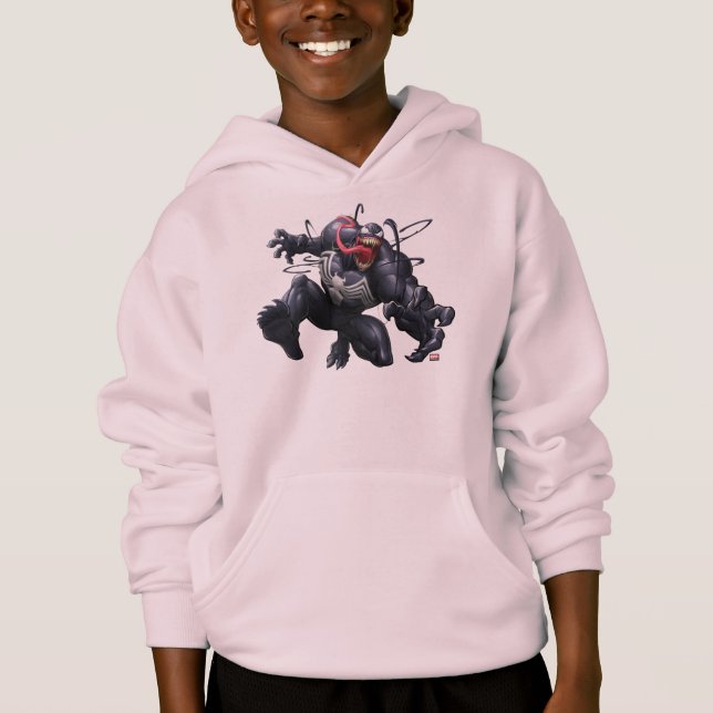 Spider-Man | Venom Leaping Forward Hoodie (Front)
