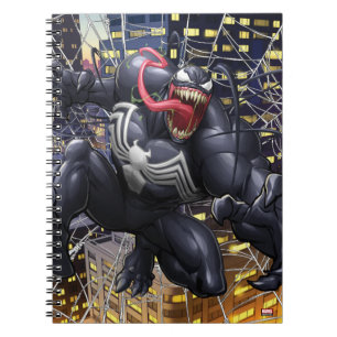 Spider-Man   Venom Leaping Forward Notebook