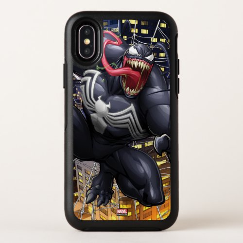 Spider_Man  Venom Leaping Forward OtterBox Symmetry iPhone X Case