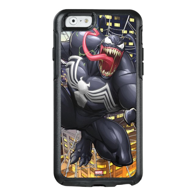 Spider-Man | Venom Leaping Forward Otterbox iPhone Case (Back)