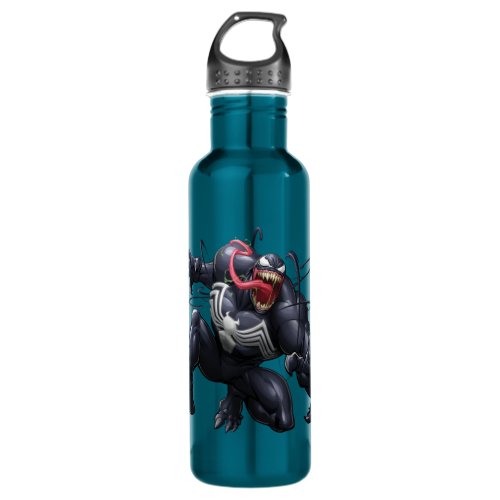 Spider_Man  Venom Leaping Forward Stainless Steel Water Bottle