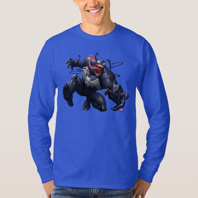 Spider-Man | Venom Leaping Forward T-Shirt (Front)