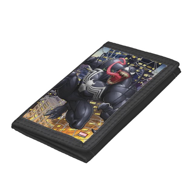Spider-Man | Venom Leaping Forward Trifold Wallet (Bottom)