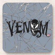 Spider-Man | Venom Name Logo Beverage Coaster