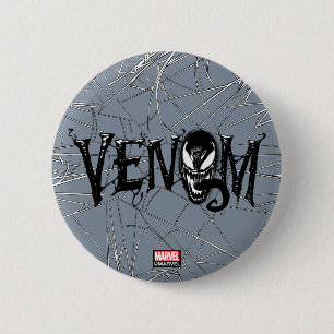 Spider-Man   Venom Name Logo Button