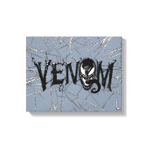Spider-Man | Venom Name Logo Canvas Print
