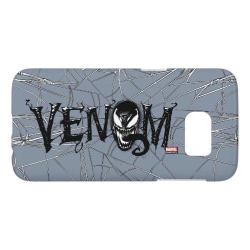 Spider_Man  Venom Name Logo Samsung Galaxy S7 Case